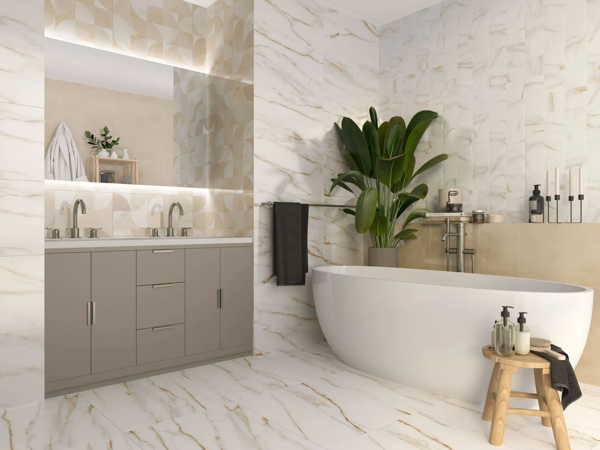  Коллекция плитки и керамогранита Marmaris (Мэрмэрис) 30х50, Gracia Ceramica (Грация Керамика)