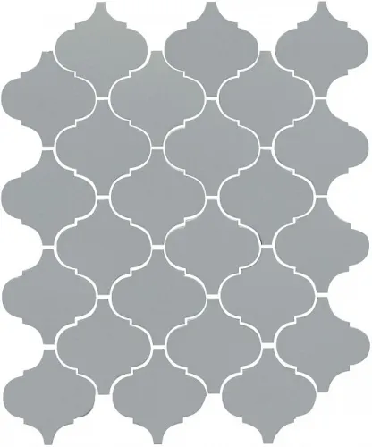 Плитка 65012 Арабески серый глянцевый 26x30x0,7, Kerama Marazzi (Керама Марацци)