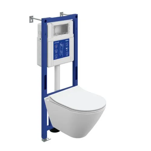 Комплект CITY SMART DPL EO slim инсталляция AQUA 40 SMART M LP A69323, Cersanit