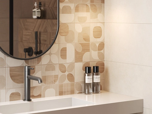 Купить Плитка 010100001519 Pinto (Пинто) beige wall 02 25х60, Gracia Ceramica в Санкт-Петербурге | Плитбург