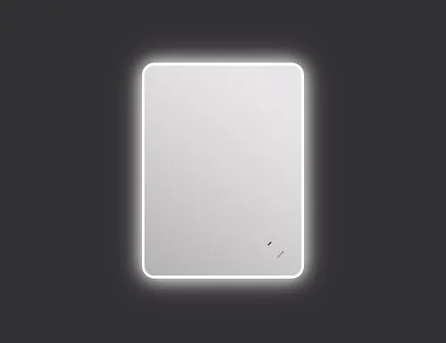 Купить Зеркало ECLIPSE Fusion 60x80 с подсветкой прямоугольное, серебро A64813, Cersanit в Санкт-Петербурге | Плитбург