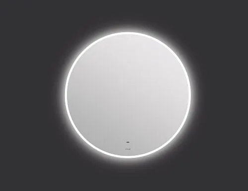 Купить Зеркало ECLIPSE Fusion 72x72 с подсветкой круглое, серебро A64810, Cersanit в Санкт-Петербурге | Плитбург