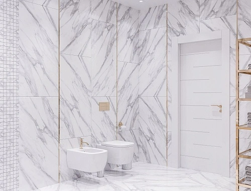 Керамогранит AB 1013G Calacatta Grey полированный 60х120, Absolut Gres
