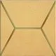 Декор OP\B181\17064 Витраж желтый глянцевый 15x15x0,69, Kerama Marazzi (Керама Марацци)