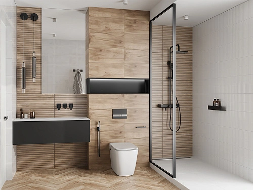 Плитка 010100001522 Simply (Симпли) white wall 01 25х60, Gracia Ceramica