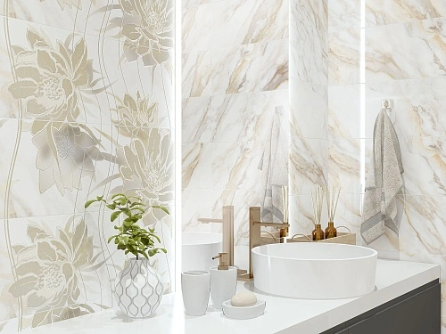 Купить Коллекция плитки Calacatta Oro (Калакáтта Óро) 24,2х70, Eletto Ceramica (Элетто Керамика) в Санкт-Петербурге | Плитбург