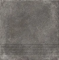 Керамогранит CP4A516 Carpet коричневый темный ступень 29,8х29,8, Cersanit