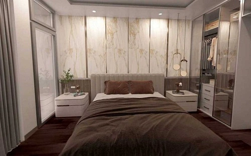 Купить Керамогранит AB 1114G Calacatta sun полированный 60х120, Absolut Gres в Санкт-Петербурге | Плитбург