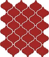 Плитка 65013 Арабески Авейру мозаичный красный глянцевый 26x30x0,7, Kerama Marazzi (Керама Марацци)