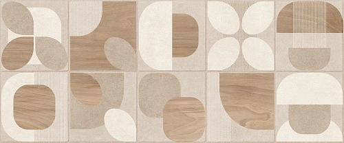Купить Плитка 010100001519 Pinto (Пинто) beige wall 02 25х60, Gracia Ceramica в Санкт-Петербурге | Плитбург
