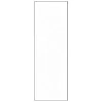 Плитка 12125R Диагональ белый матовый обрезной 25x75x0,9, Kerama Marazzi (Керама Марацци)