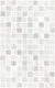 Декор MM6359 Гран Пале белый мозаичный глянцевый 25x40x0,8, Kerama Marazzi (Керама Марацци)