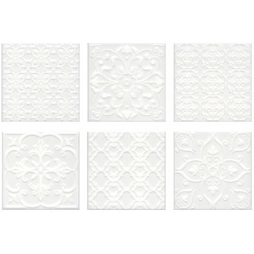Купить Плитка 5226 Суррей белый глянцевый 20x20x0,83, Kerama Marazzi (Керама Марацци) в Санкт-Петербурге | Плитбург