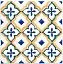 Декор STG\A469\5232 Капри майолика глянцевый 20x20x0,69, Kerama Marazzi (Керама Марацци)