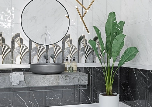 Купить Коллекция плитки и керамогранита Noir (Ноёр) 25х60, Gracia Ceramica (Грация Керамика) в Санкт-Петербурге | Плитбург