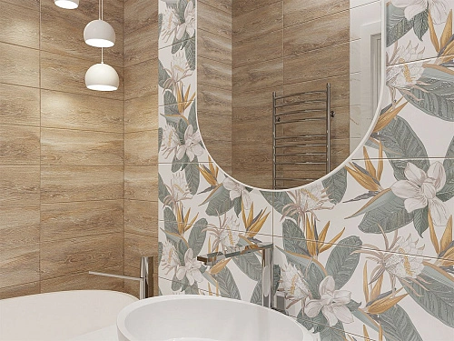 Плитка 509571101 Калакатта Айвори (Calacatta Ivori) Wood 20,1х50,5, Azori (Азори)