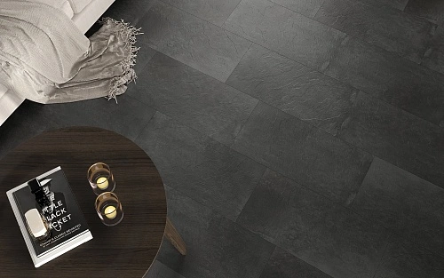 Купить Керамогранит SF4L402 Slate (Слэйт) темно-серый рельеф 29,7х59,8, Cersanit в Санкт-Петербурге | Плитбург