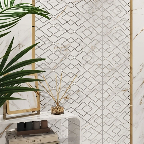 Купить Коллекция плитки Calacatta Grey (Калакáтта Грэй) 24,2х70, Eletto Ceramica (Элетто Керамика) в Санкт-Петербурге | Плитбург