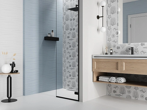 Купить Коллекция плитки и керамогранита Aqua (Аква) 25х60, Gracia Ceramica (Грация Керамика) в Санкт-Петербурге | Плитбург