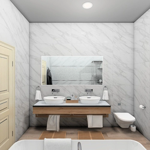 Керамогранит AB 1013G Calacatta Grey полированный 60х120, Absolut Gres
