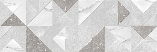Купить Плитка 010100001308 Origami grey wall 03 30х90, Gracia Ceramica в Санкт-Петербурге | Плитбург
