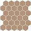 Мозаика 63011 Агуста оранжевый матовый 29,7x29,8x0,69 из 30 частей 5,2х6, Kerama Marazzi (Керама Марацци)