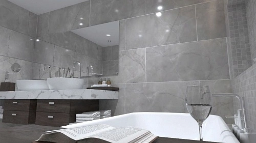 Керамогранит AB 1143G Armani Silver полированный 60х60, Absolut Gres