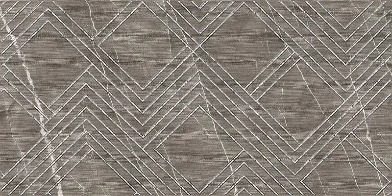 Декор 588232001 Hygge (Хьюгге) Mocca Cristall коричневый 31,5х63, Azori (Азори)
