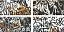 Панно OP\A210\4x\19060 Граффити матовый (из 4 ч. разм. 9,9x20) 39,6x20x0,8, Kerama Marazzi (Керама Марацци)