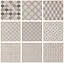 Керамогранит SG1575N Карнаби-стрит орнамент бежевый 20x20x0,8, Kerama Marazzi (Керама Марацци)