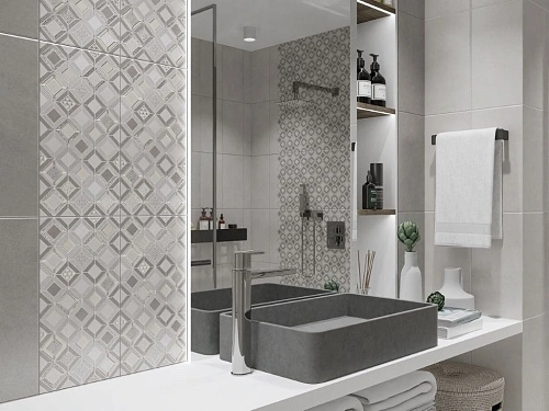 Плитка 509641101 Starck (Старк) Grey 20,1х40,5, Azori (Азори)