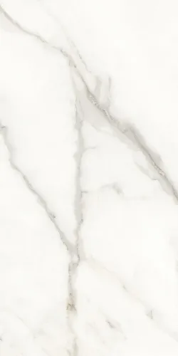 Керамогранит A17121 Futura (Футура) тонкий Gold Venice полированный белый ректификат 60х120, Cersanit