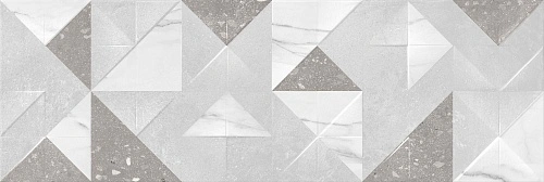 Купить Плитка 010100001308 Origami grey wall 03 30х90, Gracia Ceramica в Санкт-Петербурге | Плитбург