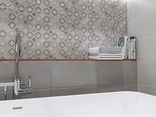 Плитка 509641101 Starck (Старк) Grey 20,1х40,5, Azori (Азори)