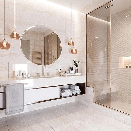 Керамогранит AB 1001G Diana Beige полированный 60х60, Absolut Gres