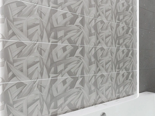 Плитка 00-00108466 Limestone (Лаймстоун) Leaves Light 24,2х70, Eletto Ceramica (Элетто Керамика)