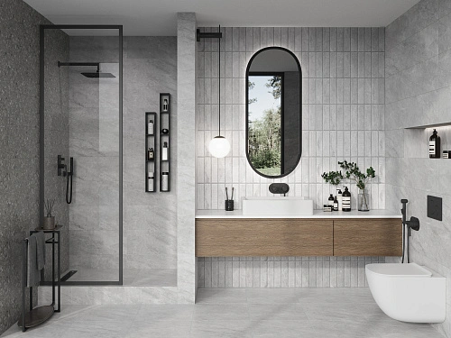 Купить Керамогранит 010400001111 Cameo (Камео) grey PG 01 45х45, Gracia Ceramica в Санкт-Петербурге | Плитбург