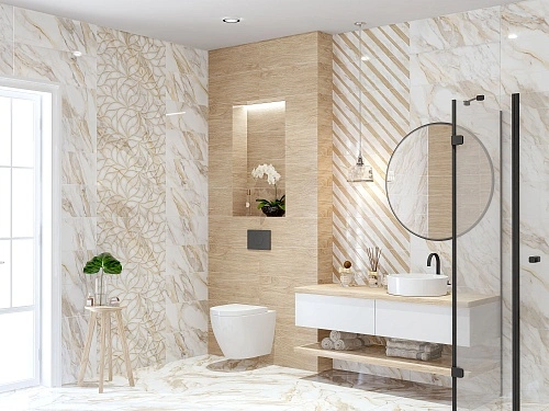 Купить Коллекция плитки Calacatta Oro (Калакáтта Óро) 24,2х70, Eletto Ceramica (Элетто Керамика) в Санкт-Петербурге | Плитбург
