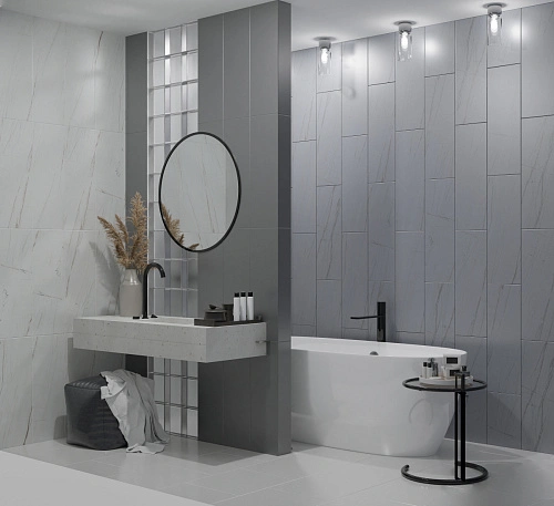 Плитка 00-00108472 Foresta (Фореста) Silver 24,2х70, Eletto Ceramica (Элетто Керамика)