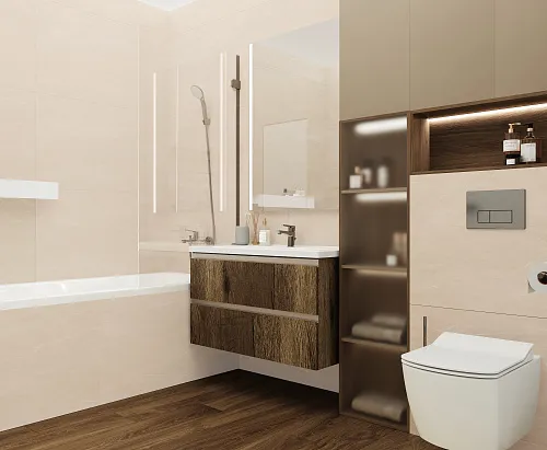 Коллекция керамогранита Stone Divine Beige (Стоун Дивайн Беж), Ceradim (Керадим)