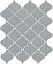 Плитка 65012 Арабески серый глянцевый 26x30x0,7, Kerama Marazzi (Керама Марацци)