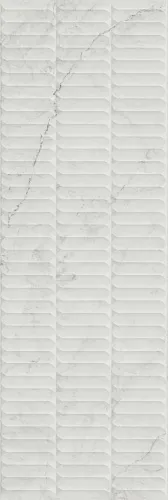 Купить Плитка KM3090B0160R Тубкаль белый глянцевый структура обрезной 30x89,5x1,05, Kerama Marazzi (Керама Марацци) в Санкт-Петербурге | Плитбург