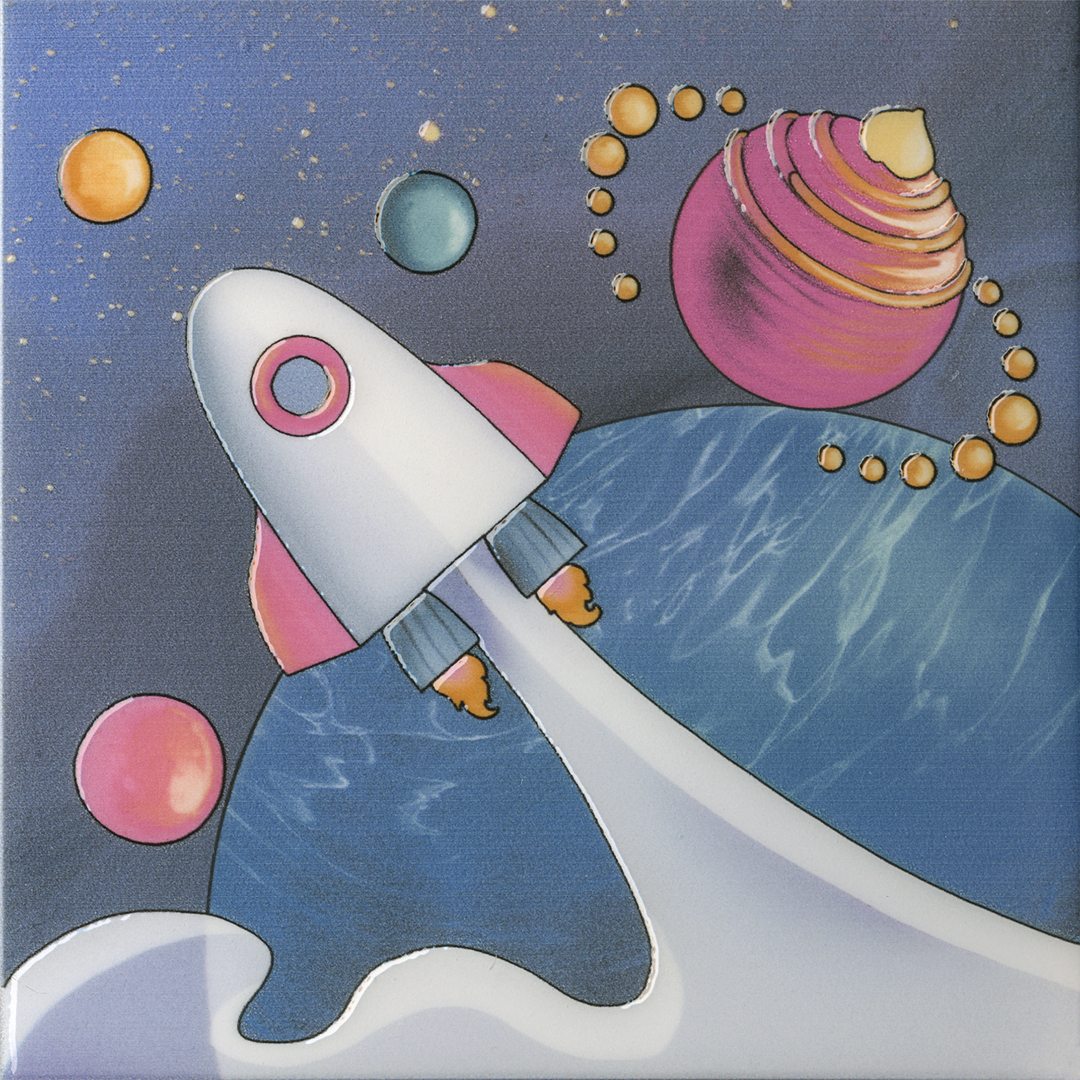 Декор VT\A379\5009 Космос 1 20x20x0,69, Kerama Marazzi (Керама Марацци)