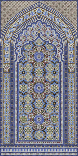 Керамический ковер KMD3STA081GR Аттарин матовый обрезной 119,5x238,5x0,9, Kerama Marazzi (Керама Марацци)