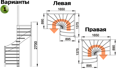 Лестница ЛС-01м П сосна (4 уп), Profi&Hobby