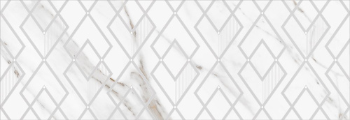 Декор 589122001 Calacatta Grey (Калакáтта Грэй) Perla 24,2х70, Eletto Ceramica (Элетто Керамика)