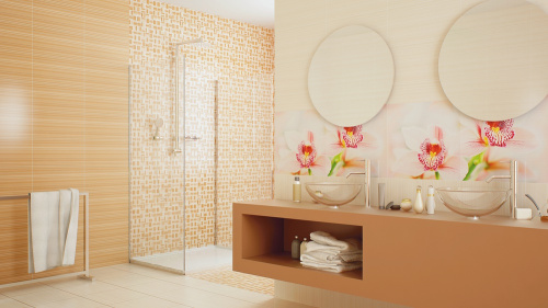 Коллекция плитки Меланж 25х50, Нефрит-Керамика