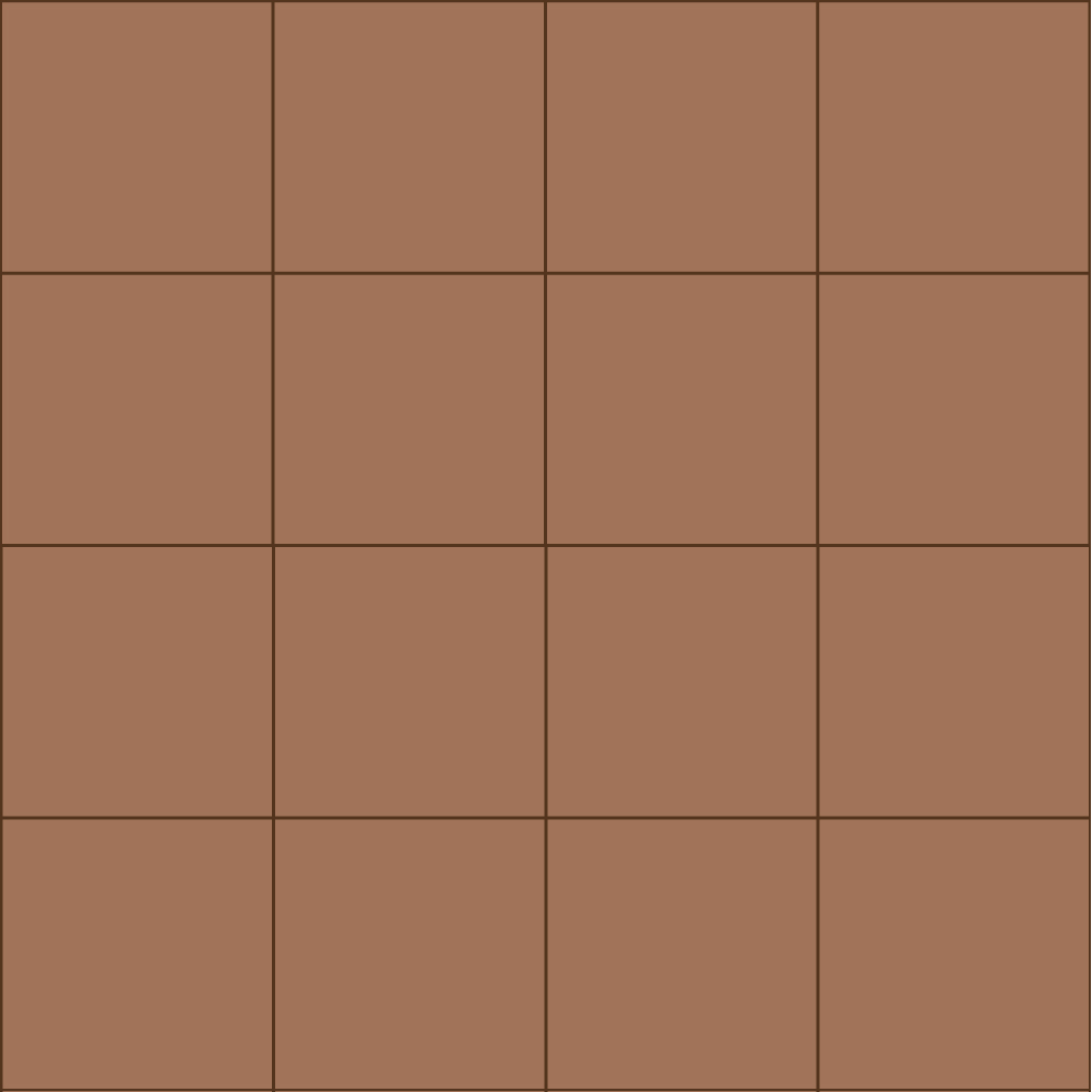 Фальш-квадрат плитка-модуль светло-кирпичный (032) 60х60, Keramark (Керамарк)