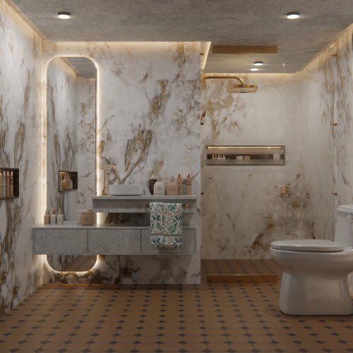 Коллекция метлахской плитки Петергоф коричнево-черный 29,2х29,2, Keramark (Керамарк)