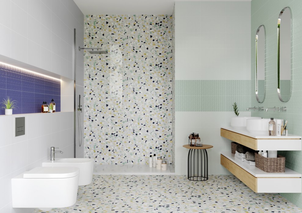 Коллекция плитки и керамогранита Конфетти 25х40, Gracia Ceramica (Грация Керамика)